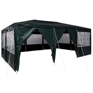 vidaXL Partytelt gr&oslash;nn 600 x 400 x 266 cm Polyethylen