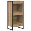 vidaXL Bokskap 40 x 30 x 86,5 cm Konstruert tre Kunstnerisk Eik