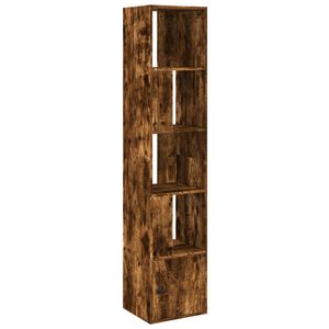 vidaXL Bokhylle r&oslash;kt eik 40x36x189 cm konstruert tre