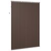 vidaXL Venetiansk persienne M&oslash;rk Brun med M&oslash;nster 213 x 130 cm PVC