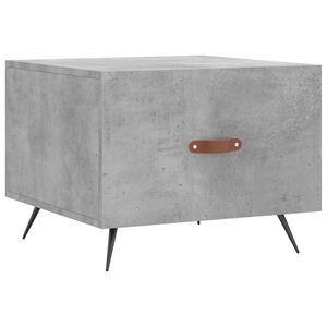 vidaXL Salongbord betonggr&aring; 50x50x40 cm konstruert tre
