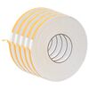 vidaXL Selvklebende skum tape 5 stk. Hvit 10mm x 10m CR skum