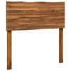 vidaXL Sengegavl med naturkant ROSTOCK Naturlig 80 cm