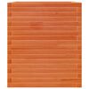 vidaXL Plantekasse voksbrun 60x60x68,5 cm heltre furu