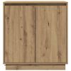 vidaXL LED sideboard Artisan Eik 71 x 34,5 x 75 cm Konstruert tre