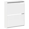 vidaXL Vegghengt skoskap ARNHEM 71 x 17 x 86 cm Konstruert tre