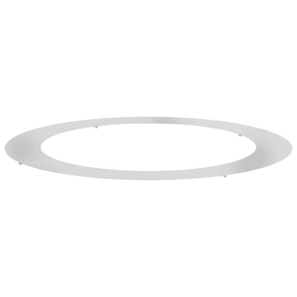 vidaXL passende for Flat Tre Ring s&oslash;lv &Oslash;90 / 120 cm Galvanisert st&aring;l