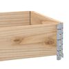 vidaXL Plantekasse 100x50 cm heltre furu