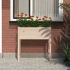 vidaXL Plantekasse 78x40x81 cm heltre furu