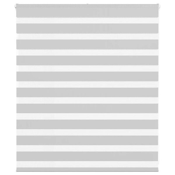 vidaXL Sebragardin lysegr&aring; 130x100 cm stoff bredde 125,9 cm polyester