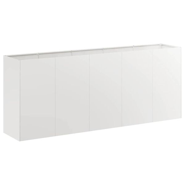 vidaXL Plantekasse 200x40x80 cm rustfritt st&aring;l