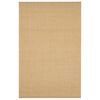 vidaXL Teppe naturlig sisal 66x100 cm