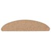 vidaXL Selvklebende trappematter 10 stk beige 56x17x3 cm
