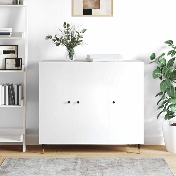 vidaXL Kabinettknott 1011 pcs Svart Jern