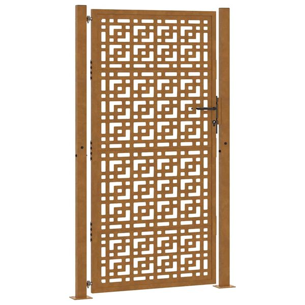 vidaXL Hageport 100x175 cm v&aelig;rbestandig st&aring;lkorsdesign