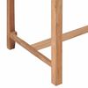 vidaXL Utendørs barbord 110x60x105 cm heltre teak