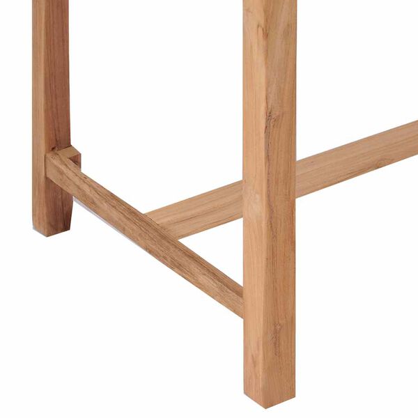 vidaXL Utendørs barbord 110x60x105 cm heltre teak