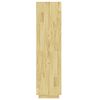 vidaXL Bokhylle/romdeler 60x35x135 cm heltre furu
