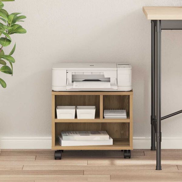 vidaXL Skiverstativ Artisan Eik 41 x 32 x 34,5 cm Konstruert tre