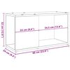 vidaXL TV-benk artisan eik 60x24x32 cm konstruert tre