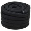 vidaXL B&aring;tsnor 4 mm 10 m Svart