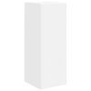 vidaXL TV vegghyllesett Veggmontert 4 pcs Hvit Konstruert tre