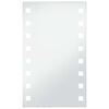 vidaXL LED-veggspeil til bad 60x100 cm