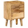 vidaXL Nattbord heltre mango 40x30x59,5 cm