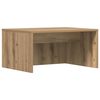 vidaXL Veggmontert skrivebord Artisan Eik Konstruert tre