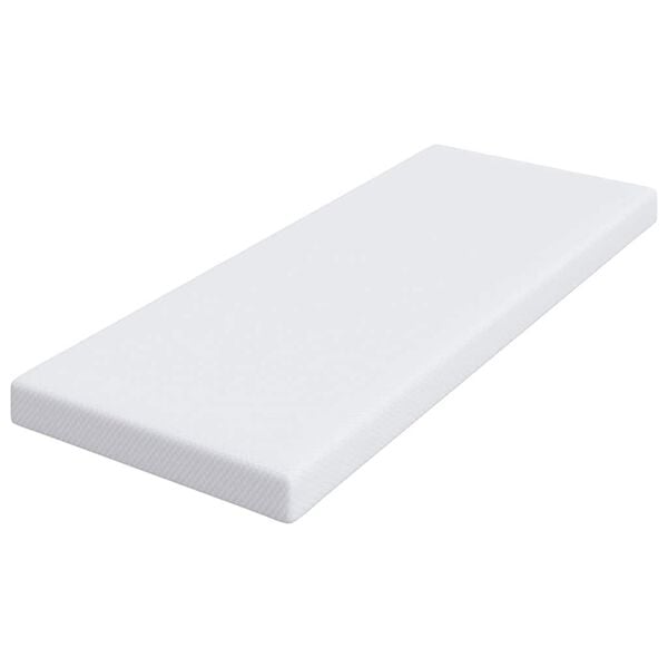 vidaXL Madrassbeskytter Hvit 70 x 200 x 3.5 cm Jacquard Stoff