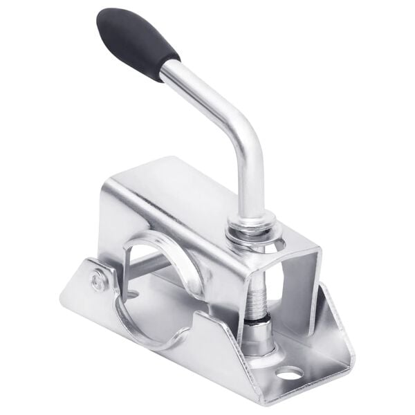 vidaXL Klemme til st&oslash;ttehjul 13,5x6,5x14 cm galvanisert st&aring;l