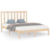 vidaXL Sengeramme heltre 150x200 cm King Size