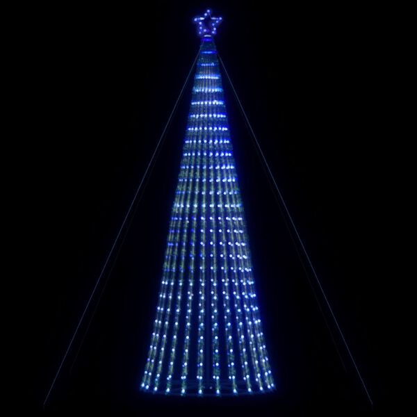 vidaXL LED Juletre 1028 LEDs Blå 403 cm