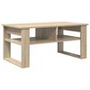 vidaXL Kaffebord Sonoma eik 96 x 54 x 44 cm Konstruert tre
