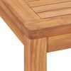 vidaXL 7-delers hagespisesett 140x80 cm heltre teak