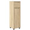 vidaXL Baderomsskap Sonoma eik 30,5 x 30 x 101 cm Konstruert tre