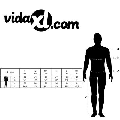 vidaXL Forretningsdress for menn todelt grå størrelse 54