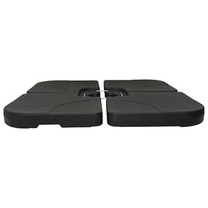 vidaXL B&aelig;rbar Parasollfot sand / vannfylt 60 L