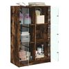 vidaXL Highboard med d&oslash;rer r&oslash;kt eik 68x37x109 cm konstruert tre