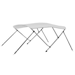 vidaXL Biminitopp 3-buet hvit 183x140x137 cm