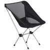 vidaXL Sammenleggbare campingstoler 2 stk veske 54x50x56 cm aluminium