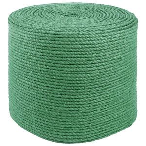 vidaXL Jute tau Gr&oslash;nn 100% Tossa jute