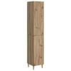 vidaXL Skapsett 2 pcs 33 x 34,5 x 90 cm Konstruert tre