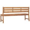 vidaXL Hagebenk 170 cm heltre teak