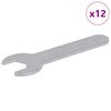 vidaXL Skiften&oslash;kkel 12 stk. s&oslash;lv 13 mm Jern