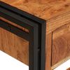 vidaXL Konsollbord 2 pcs Brun 160 x 33 x 75 cm Solid Akasietre