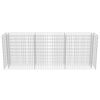 vidaXL Gabion høybed galvanisert stål 270x50x100 cm