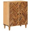 vidaXL Oppbevaringsskap Brun 60 x 33,5 x 75 cm Massiv mango tre