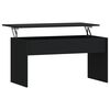 vidaXL Salongbord svart 102x50,5x52,5 cm konstruert tre