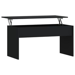 vidaXL Salongbord svart 102x50,5x52,5 cm konstruert tre
